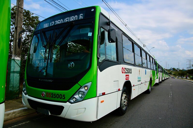 A Prefeitura de Manaus avança na modernização do transporte coletivo com a entrega de 20 novos ônibus.