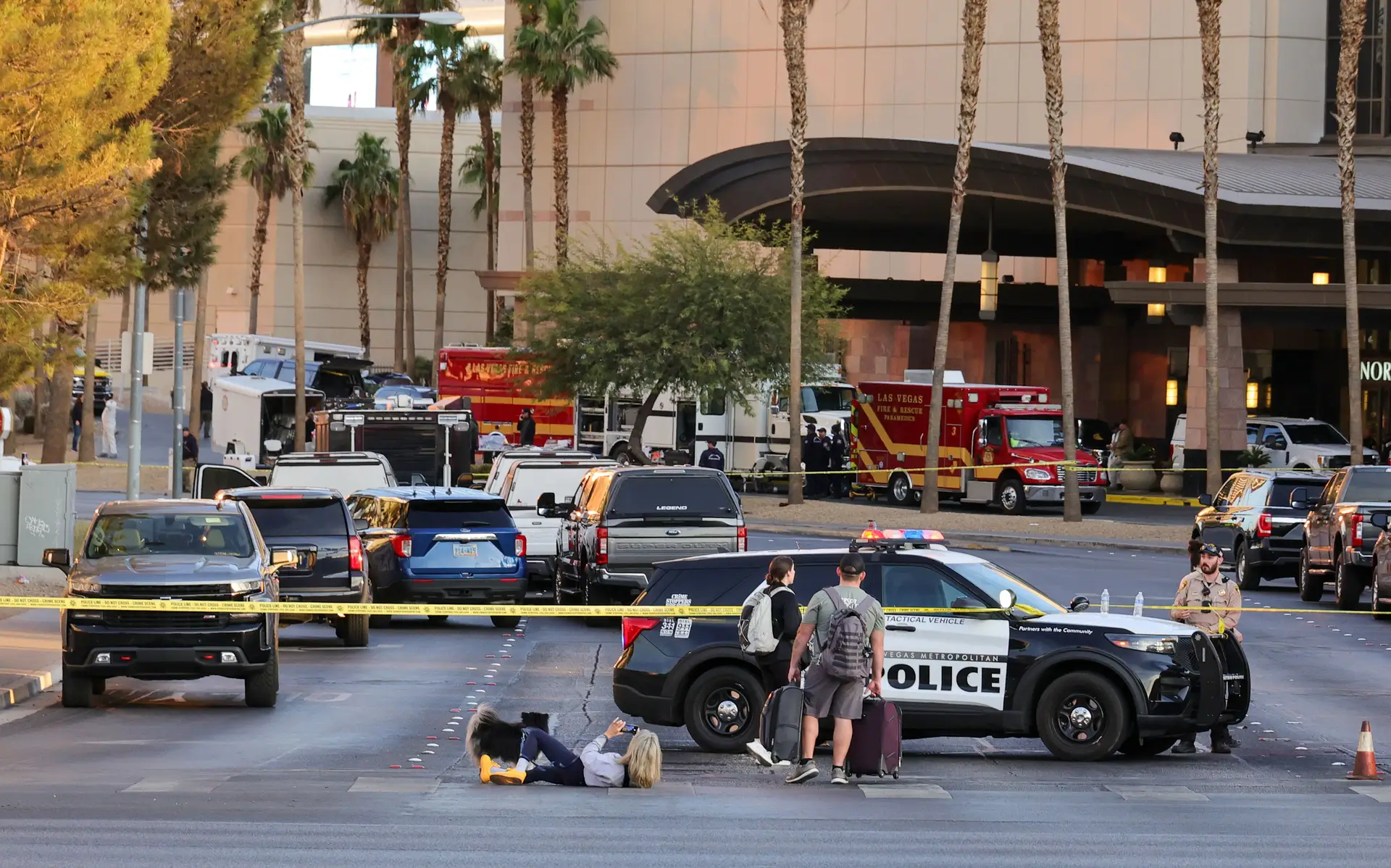Ataque em Las Vegas envolveu explosão de carro Tesla no Trump International Hotel Las Vegas.