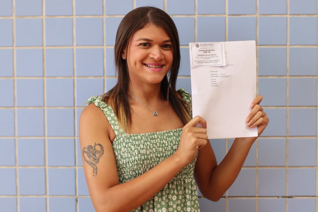 Melissa Renatha, uma das jovens que teve o nome e gênero corrigidos no AM em 2024. 