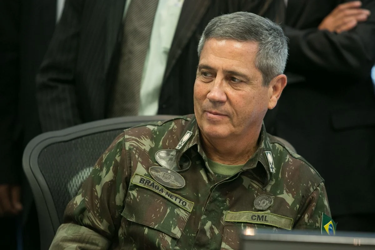 General Braga Netto é apontado como um dos principais envolvidos na tentativa de golpe de 2022.