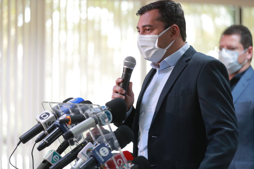 O STJ rejeitou, por 8 votos a 3, a denúncia contra o governador do Amazonas, Wilson Lima, relacionada a supostas irregularidades na pandemia.