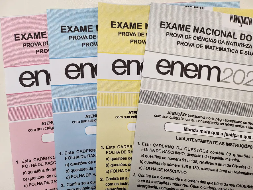 Enem 2025 terá pré-inscrição de todos os estudantes da rede pública.