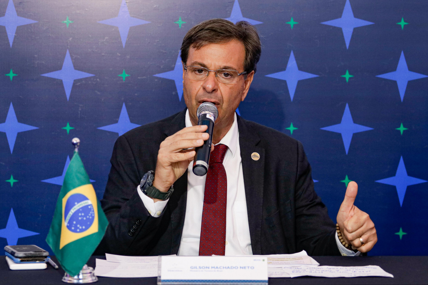 Gilson Machado foi ministro do Turismo no governo Bolsonaro e é suspeito de tentar conseguir passaporte falso para Mauro Cid.