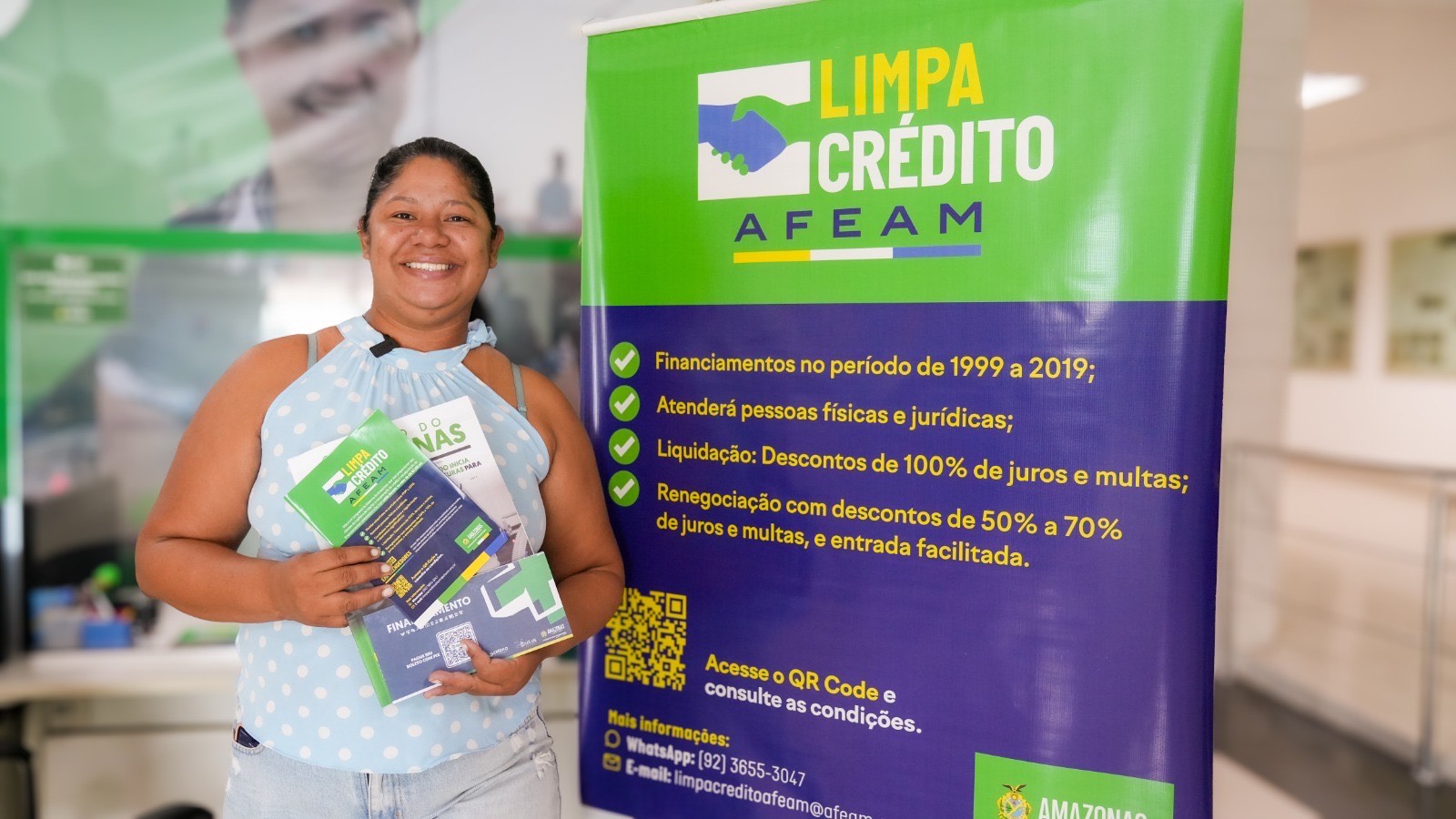Limpa Crédito: Afeam intensifica regularização de dívidas em Parintins