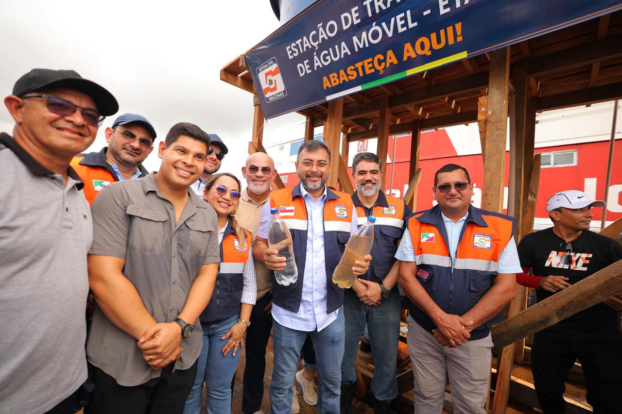 Operação Cheia 2025: Governador Wilson Lima entrega 40 toneladas de alimentos para beneficiar 2 mil famílias de Anamã