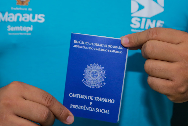 Sine Manaus oferta 272 vagas de emprego nesta segunda-feira, 16