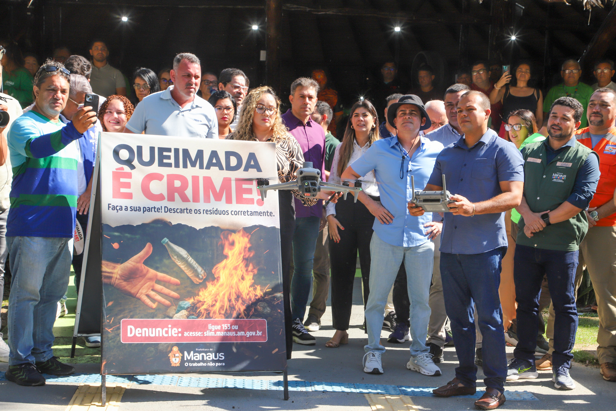 Prefeitura de Manaus inicia ‘Campanha de Prevenção às Queimadas’.