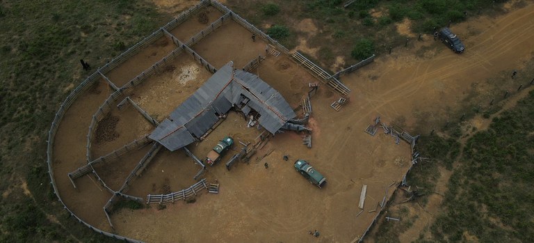 Operação aplicou multas a madeireiras e fazendas em Apuí.