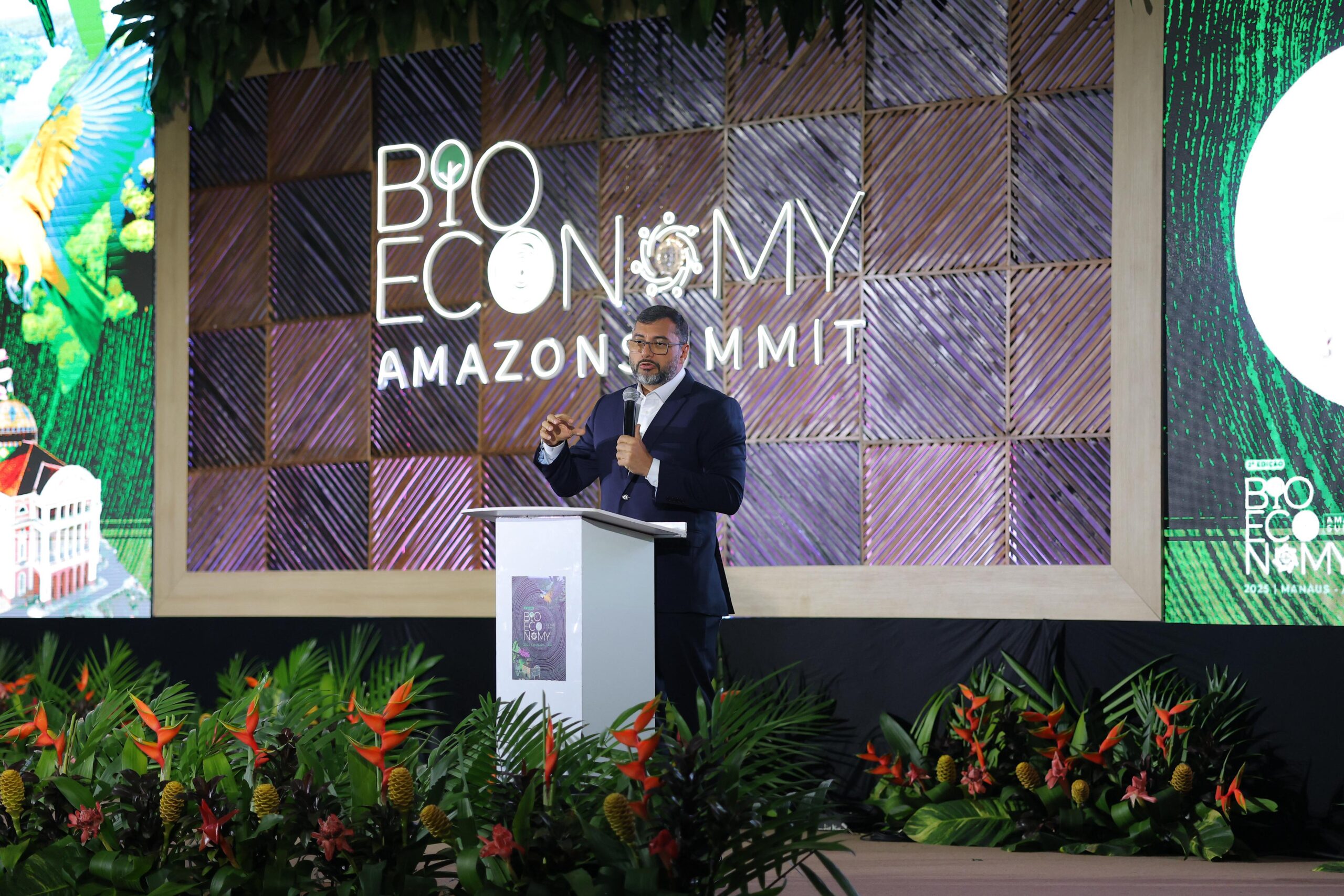 Governador Wilson Lima defende bioeconomia como matriz econômica para o Amazonas