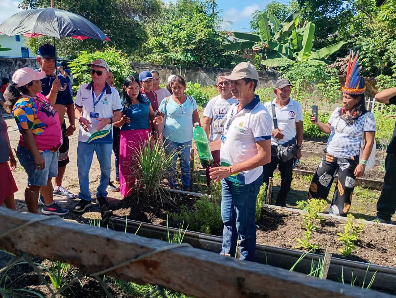 O Governo do Amazonas concluiu cursos de capacitação voltados para 53 agricultores da etnia Tikuna.