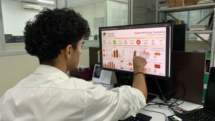 Esporotricose afeta animais e humanos.