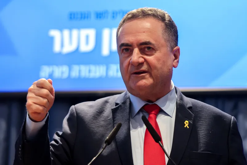 Ministro da Defesa de Israel, Israel Katz.