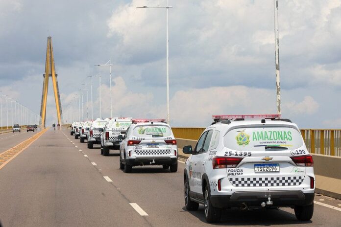 Novas viaturas atuarão em municípios ao redor de Manaus.