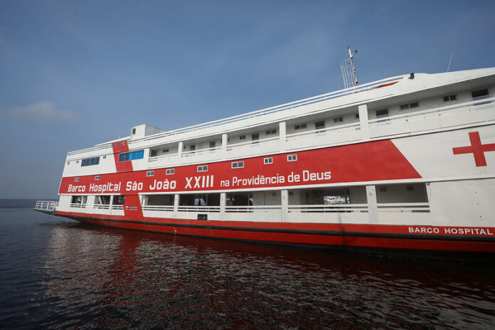 O Barco Hospital São João XXIII inicia nesta quinta-feira (7/8) sua 15ª expedição, com destino ao município de Beruri.