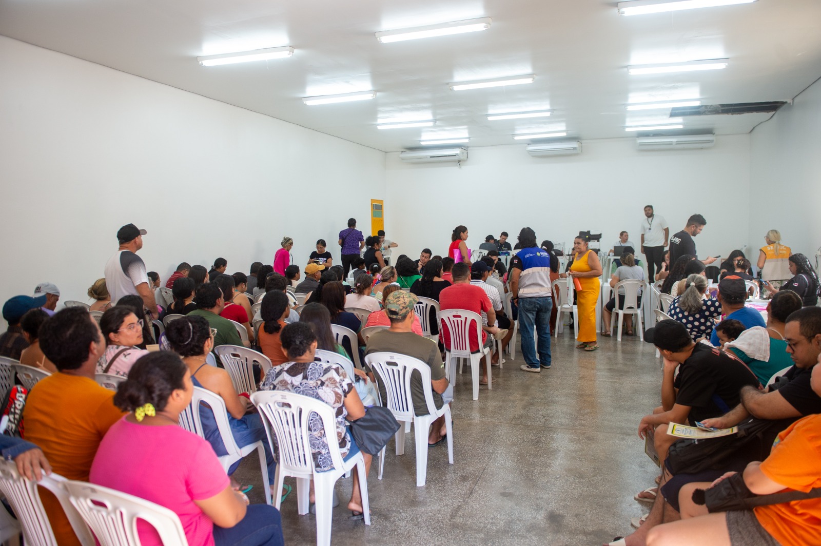 Sejusc realiza agendamentos em três pontos da cidade para Mutirão de Cidadania