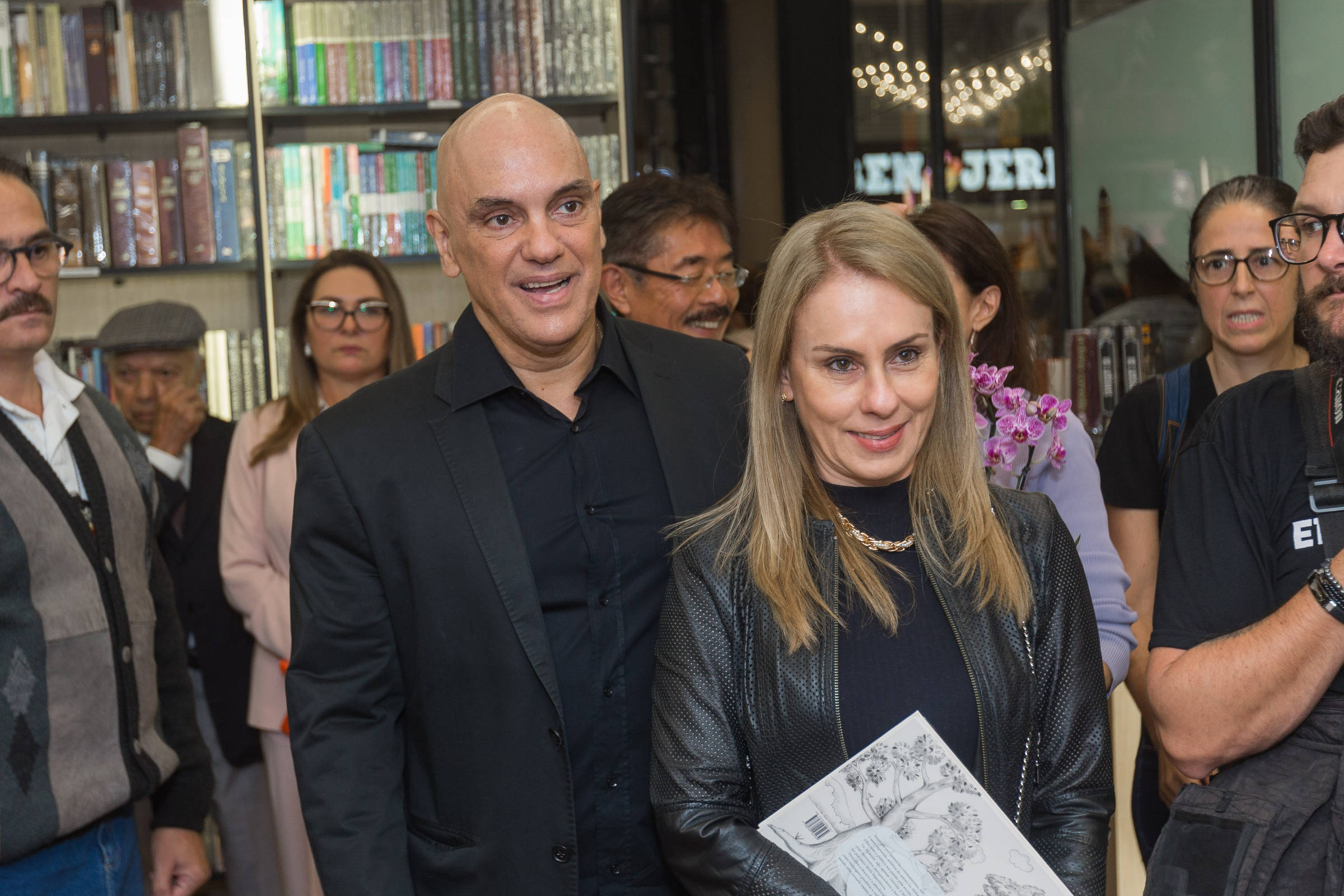 Alexandre e Viviane de Moraes foram foram sancionados pelo governo dos EUA.