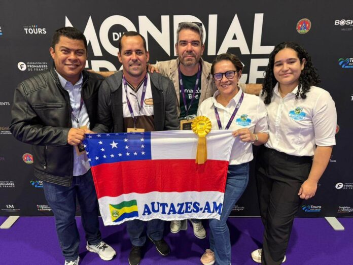 O Amazonas conquistou uma medalha de ouro e uma de bronze no Mondial Du Fromage Tours 2025, concurso internacional de queijos.