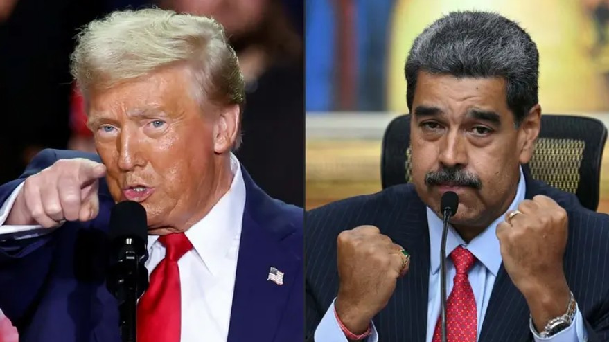 O presidente da Venezuela, Nicolás Maduro, afirmou que as oito embarcações militares dos Estados Unidos que navegam no Caribe.