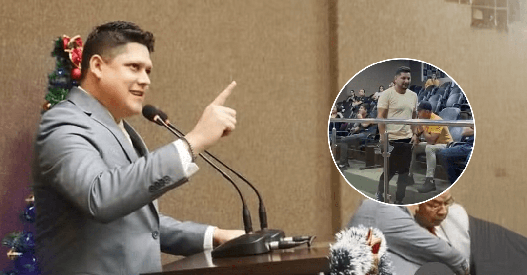 Vereador Hygor Magalhães, de Itacoatiara, expulsou o repórter Melk Santos da Câmara e o ameaçou com algemas. Jornalistas da cidade emitiram nota de repúdio e defenderam a liberdade de imprensa.