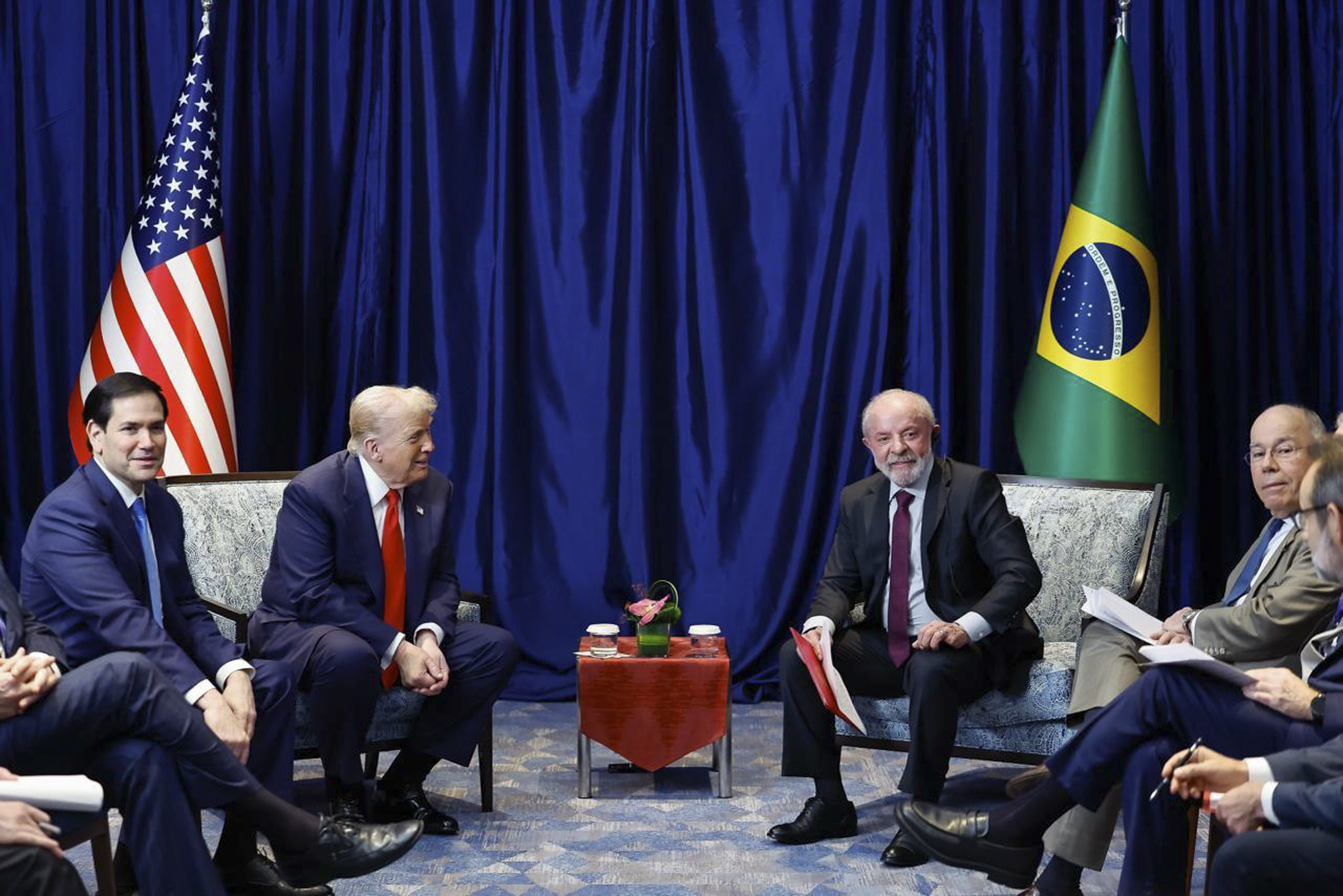 Encontro do Presidente Lula com Presidente dos Estados Unidos.