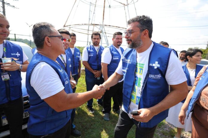 Wilson Lima amplia o programa Melhor em Casa em Manaus, com nova frota e equipes reforçadas para atendimento domiciliar de pacientes.