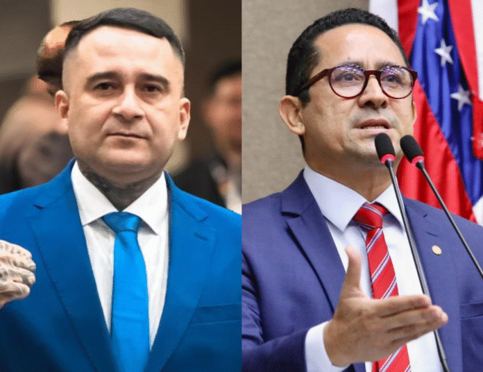 Vereador Salazar e deputado Daniel Almeida trocaram ofensas em junho.