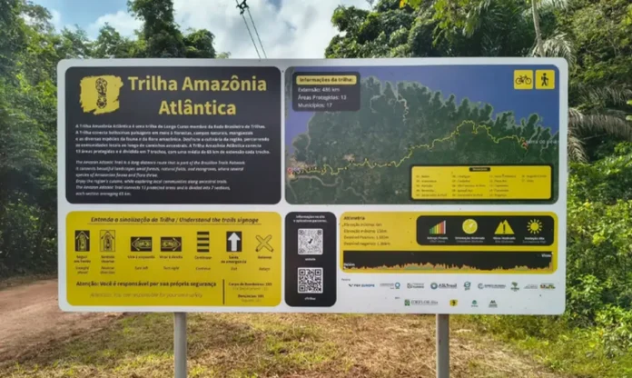 Trilha Amazônia Atlântica atravessa o estado do Pará e será a maior trilha da América Latina.