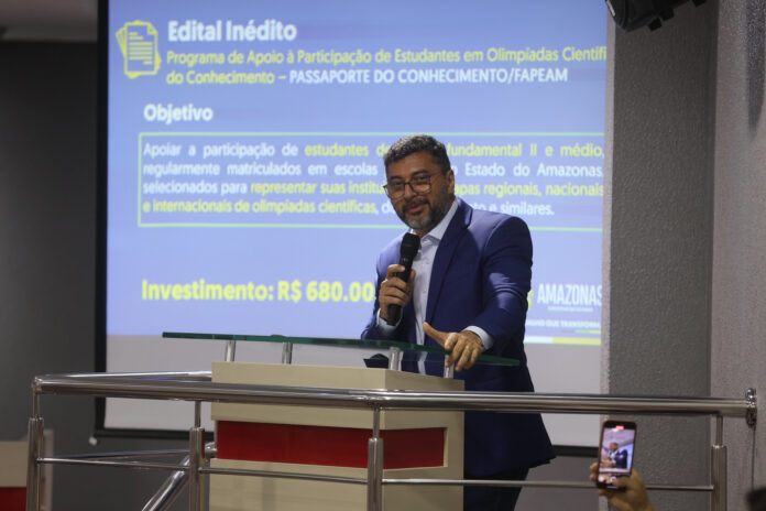 Wilson Lima lança três editais da Fapeam e amplia investimentos em ciência e tecnologia