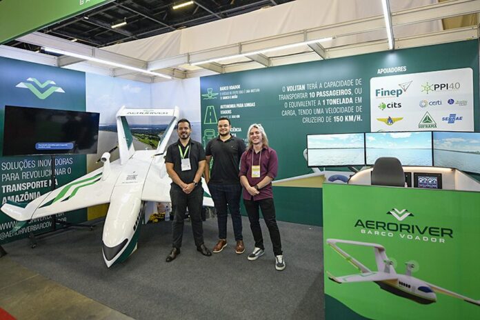 Barco voador da Amazônia