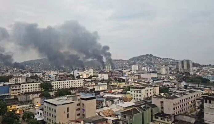 Megaoperação no Rio de Janeiro contra comando Vermelho