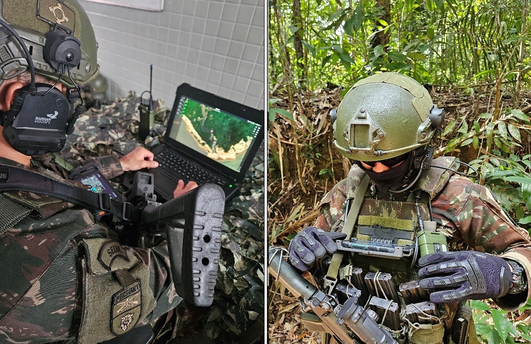 Conheça o SAD do Exército, nova tecnologia testada na Amazônia que integra dados e rádio para revolucionar o combate e garantir soberania nacional.
