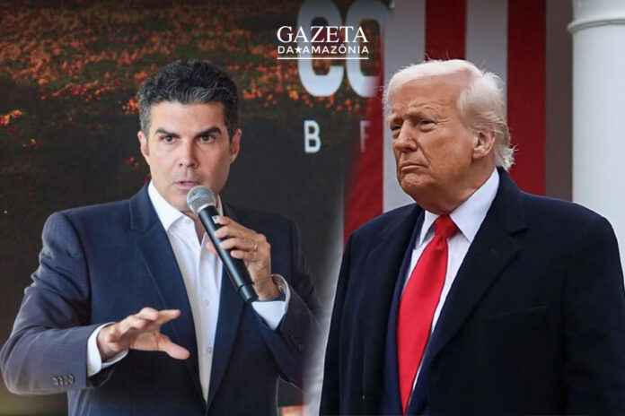 Governador Helder Barbalho responde à crítica de Trump sobre a COP30 no Pará, defendendo avanços ambientais e convidando-o a 