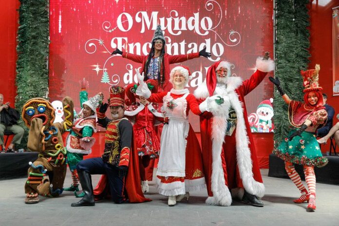 Governo do Amazonas lança ‘O Mundo Encantado do Natal’ em Manaus e dá início à programação natalina