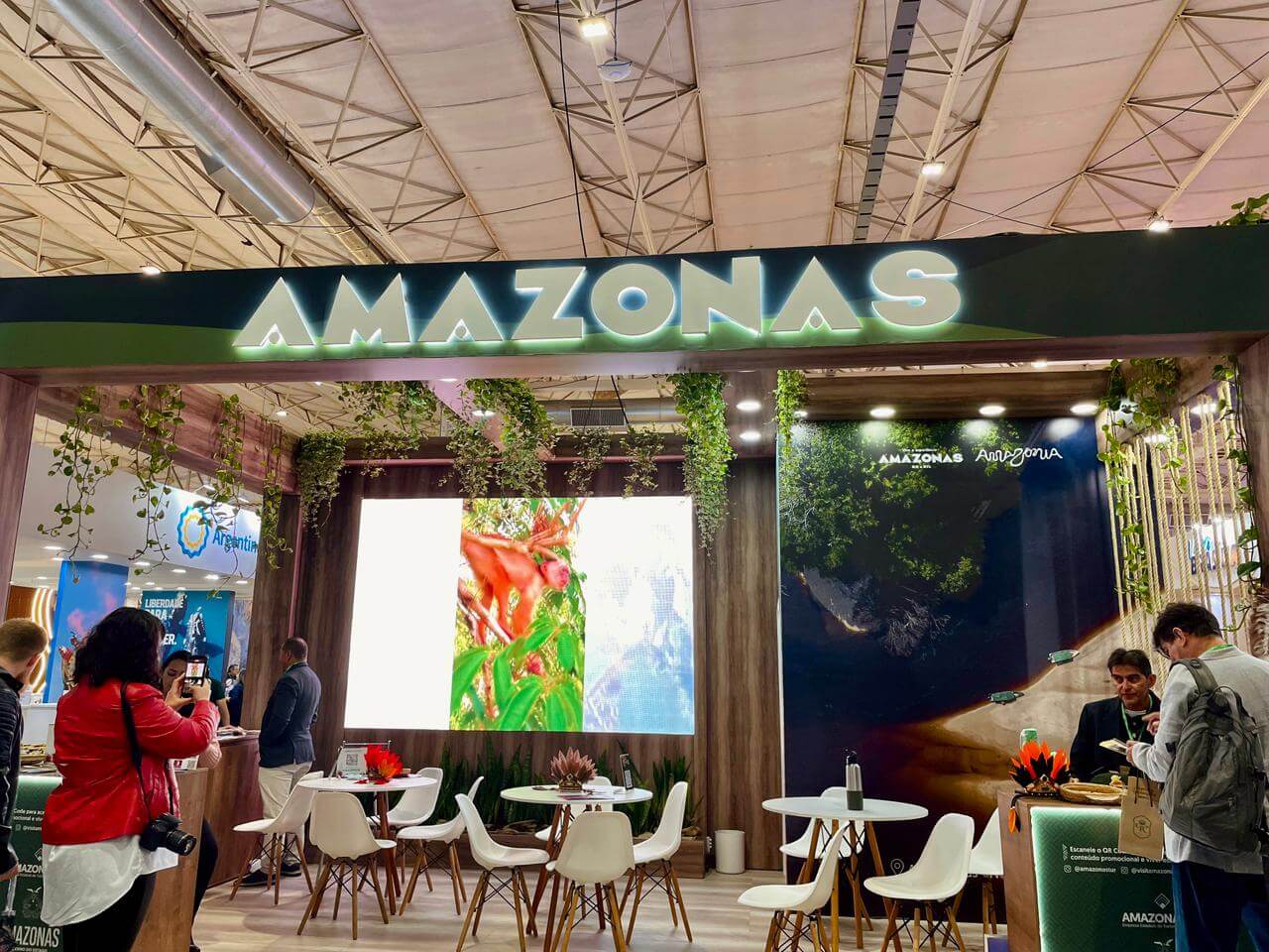 Amazonas se destaca na 37ª Feira Internacional de Turismo de Gramado (Festuris), com estande da Amazonastur.