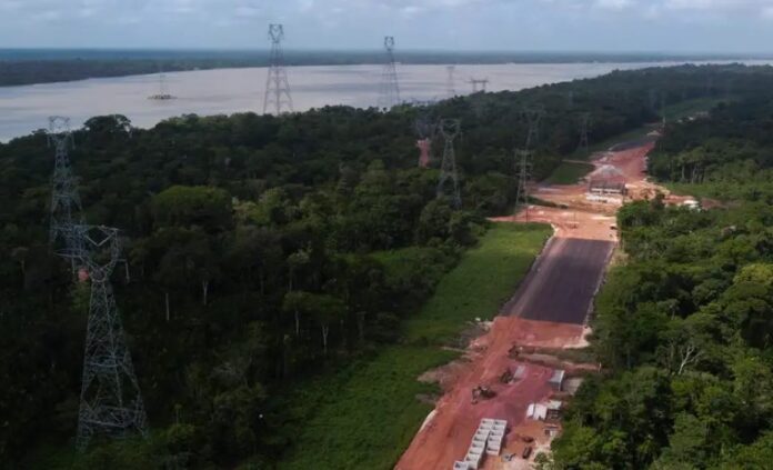 Checagem desmonta alegação de que a COP30 causou desmatamento para nova avenida em Belém. Entenda o que é fato e o que é fake.