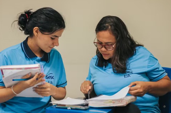 Sesc Amazonas abre 150 vagas gratuitas para Educação de Jovens e Adultos (EJA) em Manaus. Inscrições seguem até 5 de dezembro.