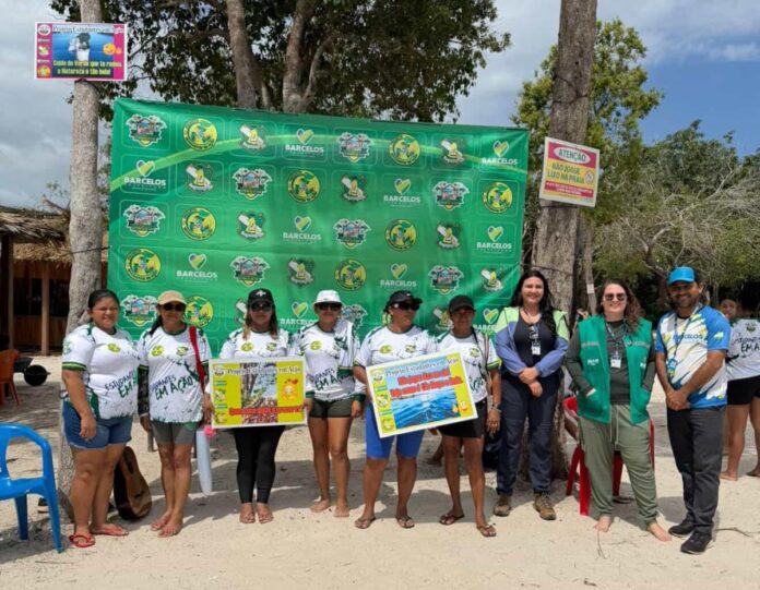 Confira as ações do Ipaam em Barcelos. Mutirão realiza licenciamento, emite carteira de pescador e promove educação ambiental no município.