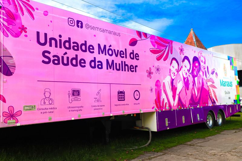 Veja onde estão as Unidades Móveis de Saúde da Mulher em Manaus esta semana. Confira endereços, serviços oferecidos e horários.
