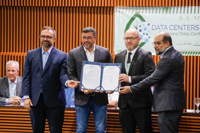 Governo do Amazonas assina termo para criar Polo de Data Centers. Projeto visa soberania digital, uso de gás natural e inovação tecnológica
