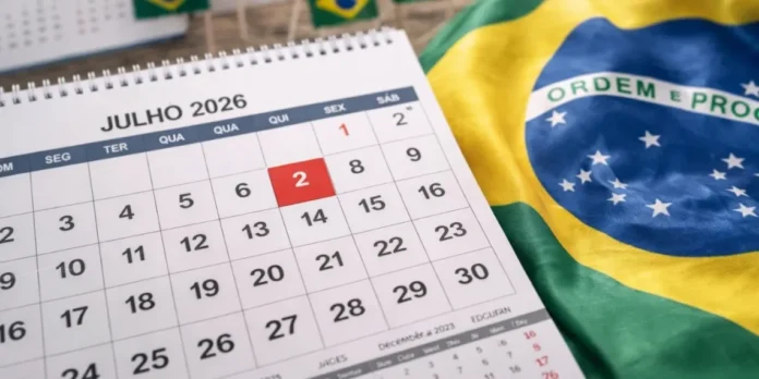 Confira o calendário de feriados 2026 completo. Governo divulga datas oficiais, pontos facultativos e feriadões.