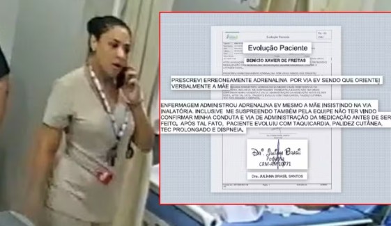 Médica investigada pela morte de Benício Xavier pode responder por falsidade ideológica, uso de documento falso e homicídio.