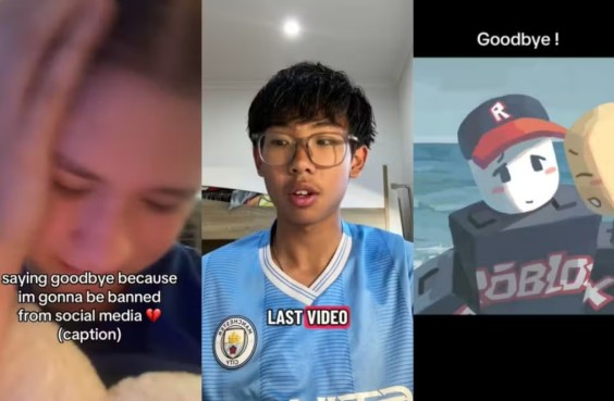 Jovens australianos publicam despedidas antes da lei que bloqueia o acesso de menores de 16 anos a redes sociais. Medida já está em vigor.