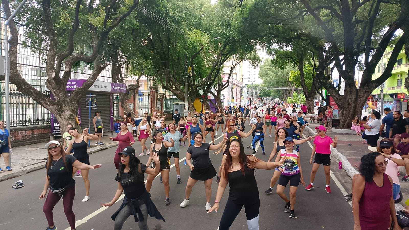 O projeto Faixa Liberada retornou neste domingo em Manaus. Confira os horários e atividades na Ponta Negra e Av. Getúlio Vargas.