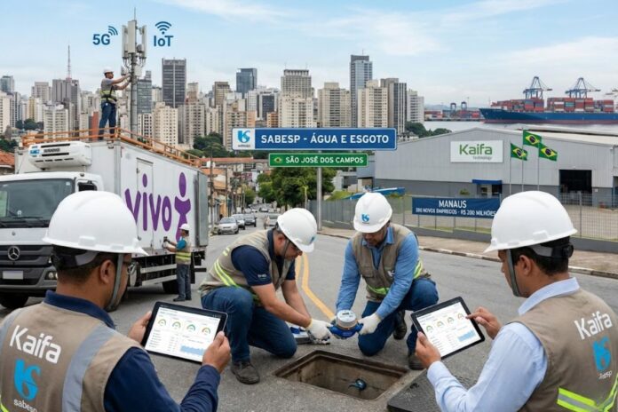 Saiba tudo sobre a chegada da Kaifa em Manaus. Empresa investirá R$ 200 milhões em fábrica de hidrômetros inteligentes para atender contrato da Sabesp.