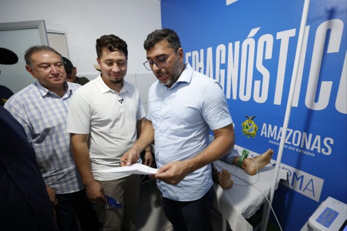 Governador Wilson Lima entrega obras, Telessaúde e fomenta setor primário em Caapiranga. Confira os detalhes dos investimentos no município.