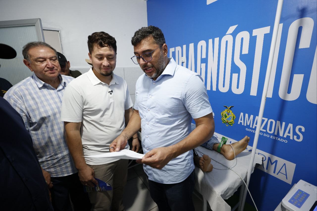 Governador Wilson Lima entrega obras, Telessaúde e fomenta setor primário em Caapiranga. Confira os detalhes dos investimentos no município.