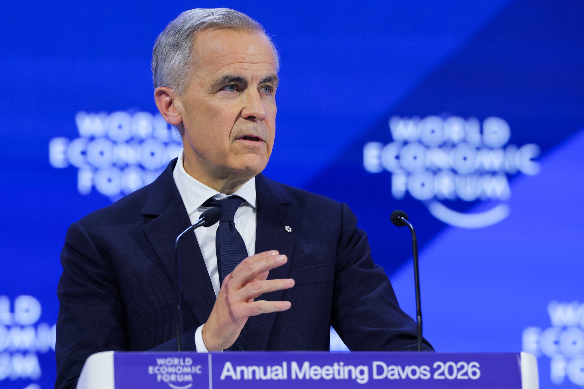 O Conselho de Paz liderado por Trump retirou o convite ao Canadá após discurso de Mark Carney em Davos.
