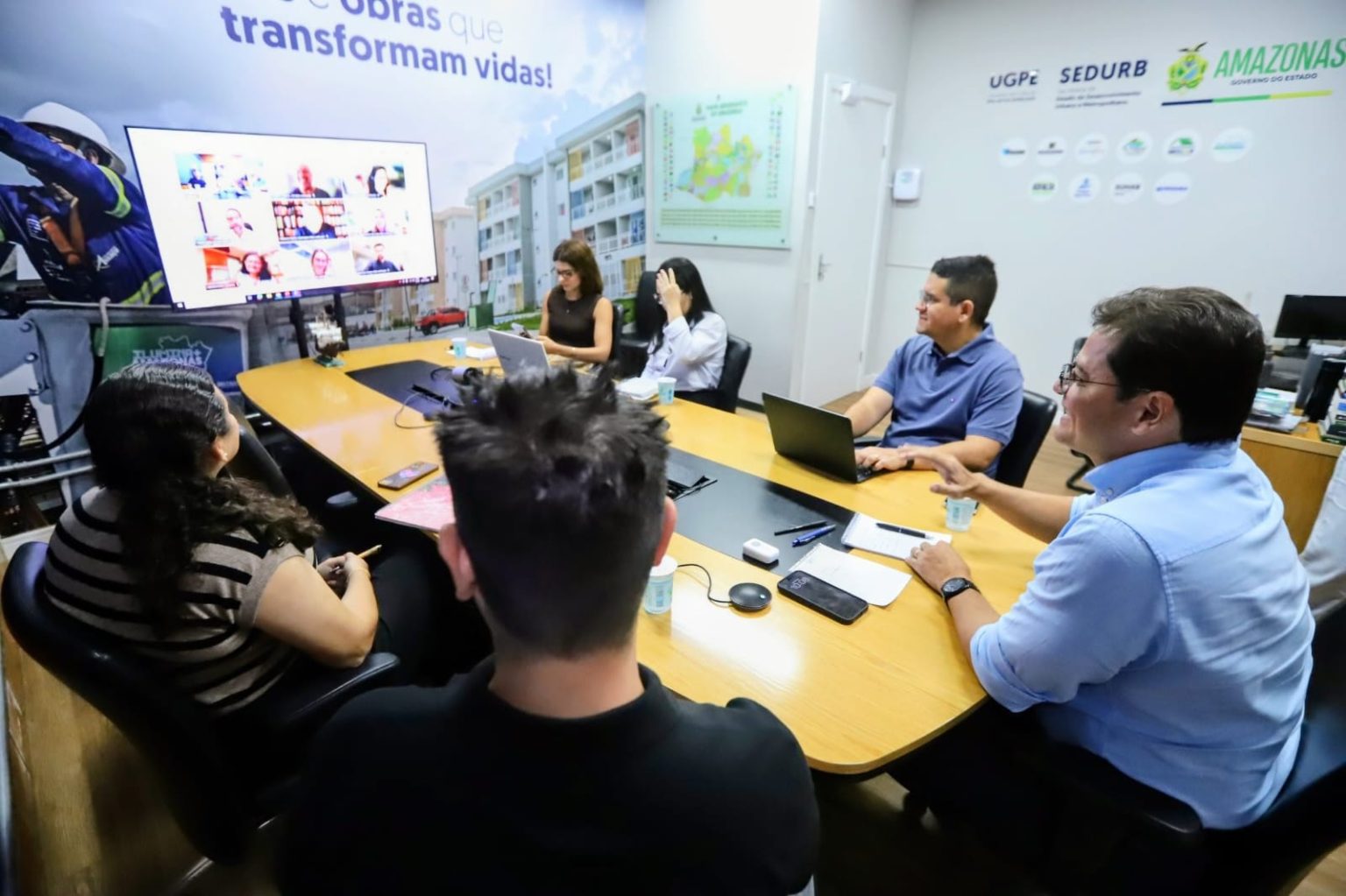 O Prosamin+ foi apresentado ao Governo de São Paulo como referência em desenvolvimento urbano e socioambiental durante evento do BID.