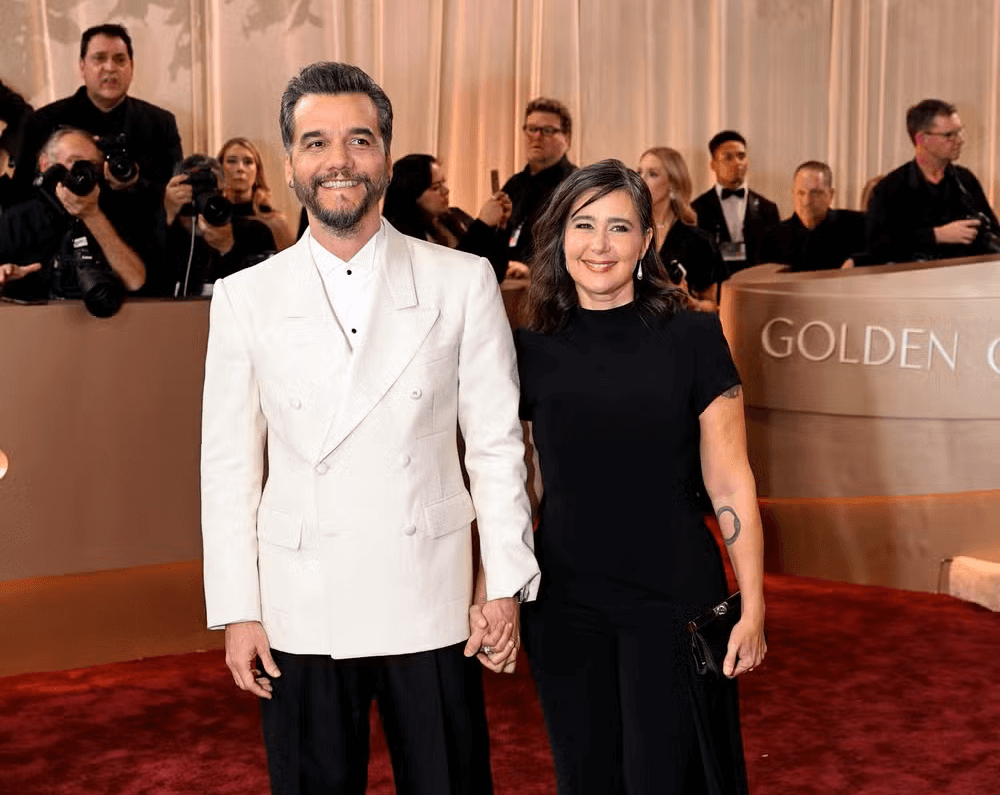Confira a chegada de Wagner Moura ao Globo de Ouro 2026. Ator brasileiro concorre a Melhor Ator por 
