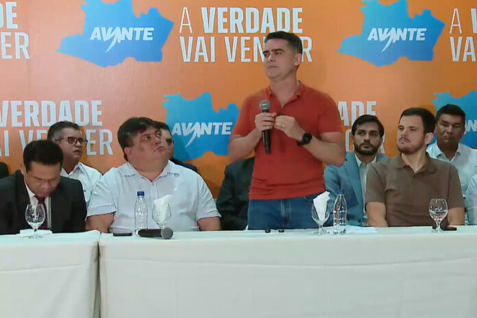 David Almeida oficializa sua pré-candidatura ao Governo do Amazonas.